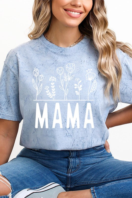 Mother's Day Mama Floral Color Burst Tee – Country Charm Boutique